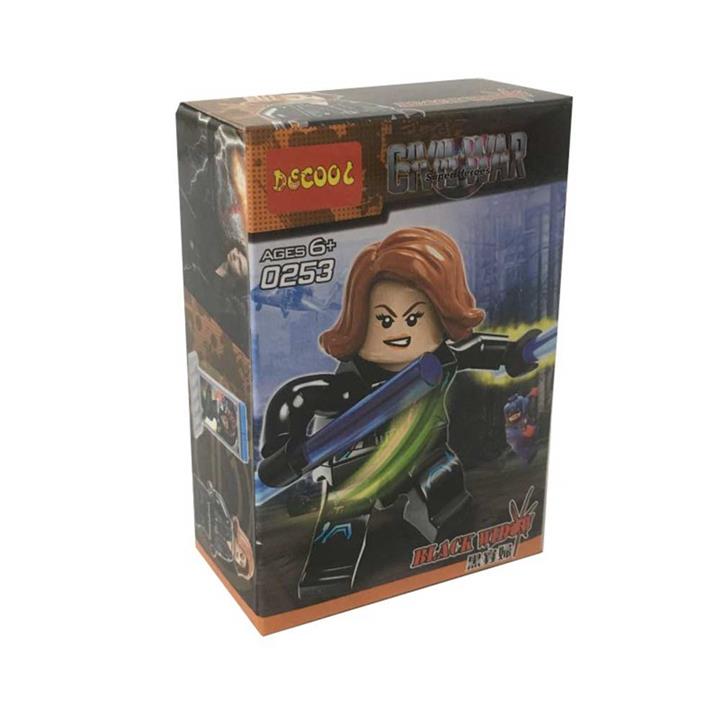 ساختنی دکول مدل قهرمان ها کد 0253 – مدل BLACK WIDOW